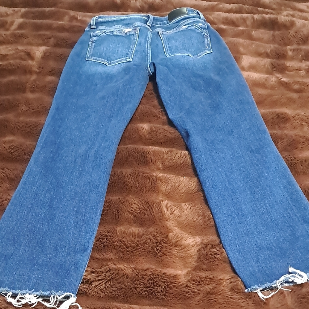 Buckle Black Cropped Straight Jeans 27×28 - Picture 2 of 6